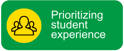 Prioritizing student experience